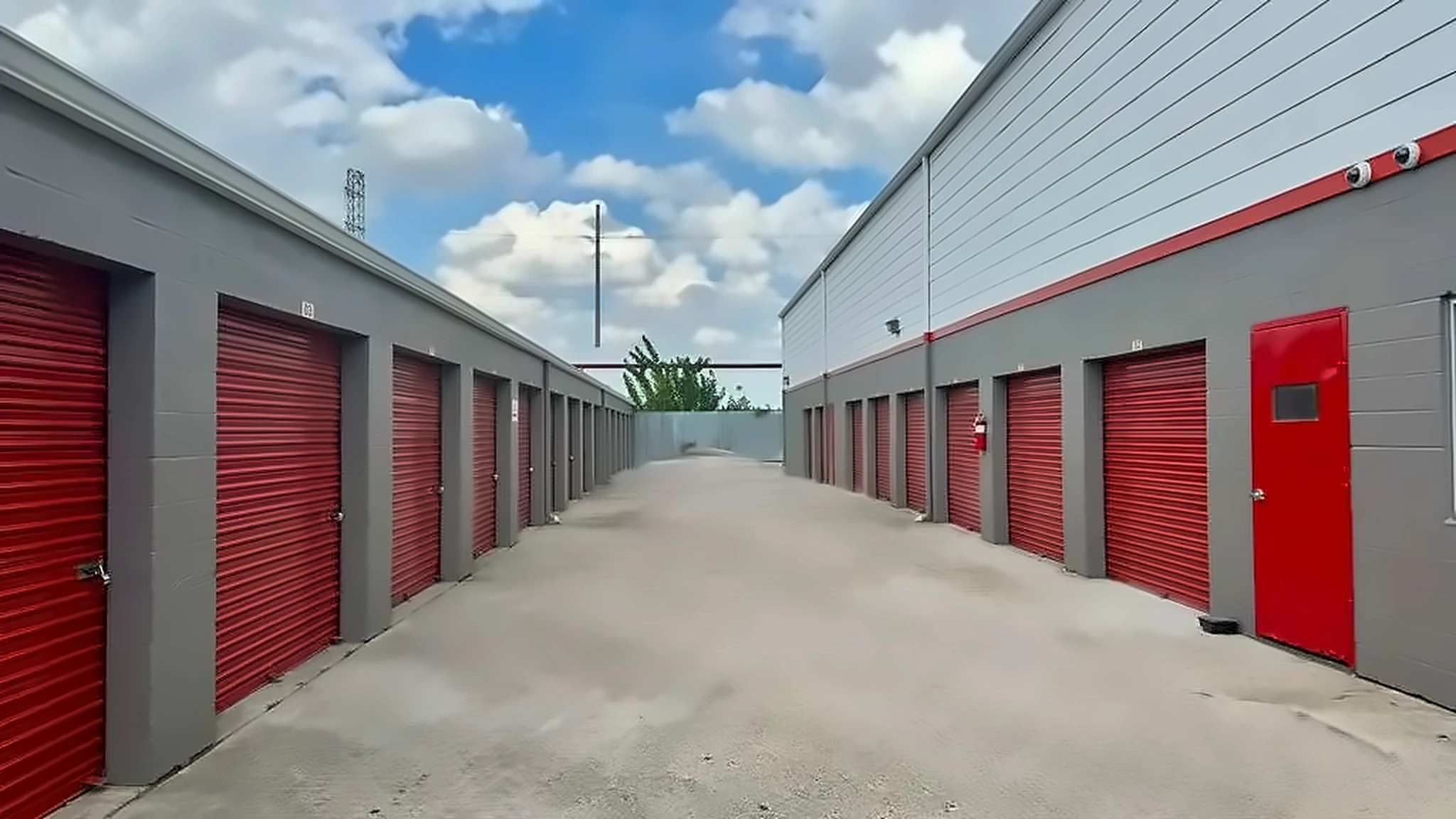 Exterior view of Storage Solutions Plus Sherwood facility