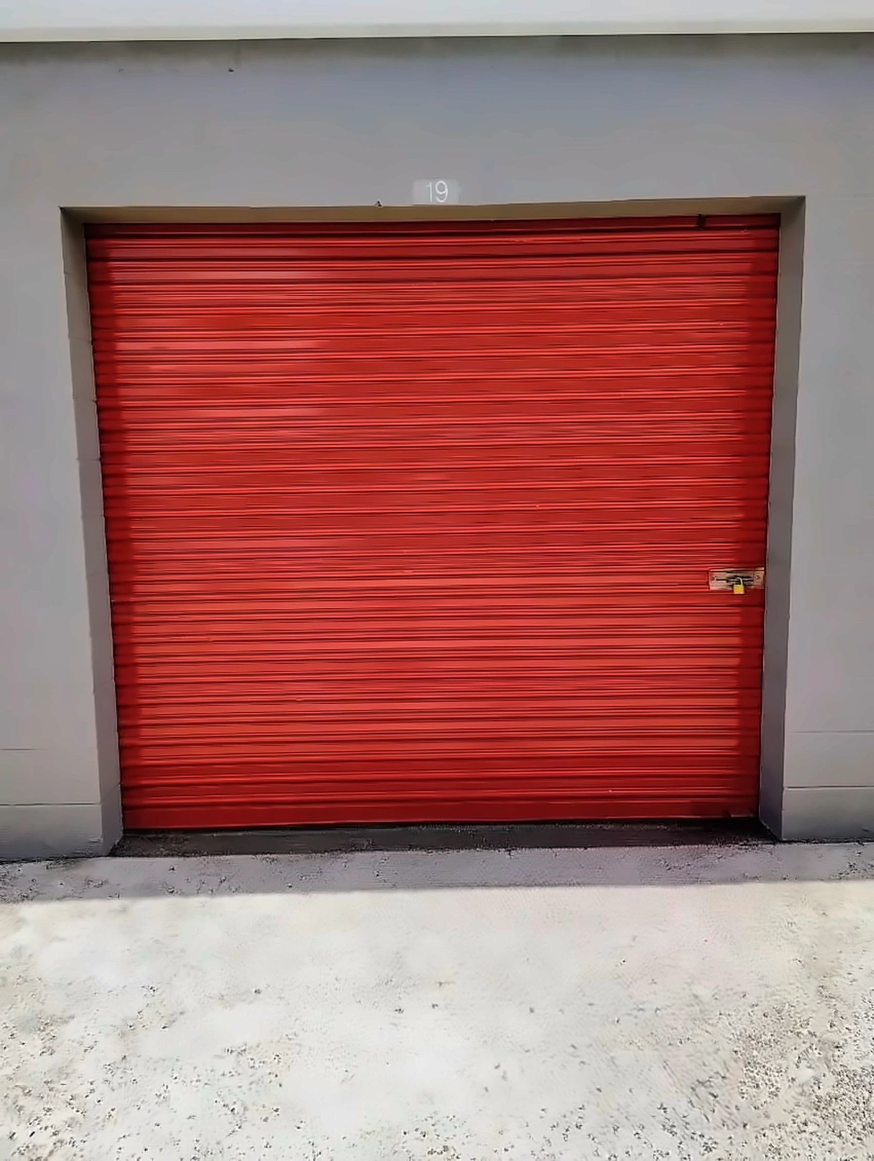 Secure ground-level storage units at 4622 Sherwood Lane
